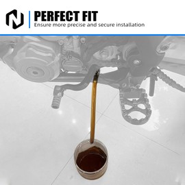 NICECNC Blue Oil Change Drain Tool Compatible with Husaberg FE250 FE350 FE450 FE501 FX350 FX450 FX501 TE250 TE300 2009-2014 Compatible with Husqvarna FE350 TE300 FX450 2014-2024 See Fitment