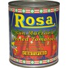 Rosa Certified Italian San Marzano Peeled Tomatoes, 28-Ounce Cans (Pack