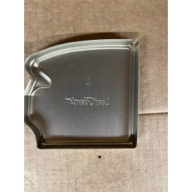 LEAFGUARD Eggshell LEAF GUARD Aluminum SEAMLESS Gutter Left End Cap 08502S S1