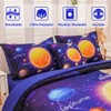 Tasselily Full Size Comforter Sets for Boys, Space Bedding Set