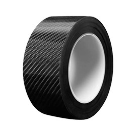 car door sill protector,Car Protectors Strips Car gate Protector Black Carbon Fiber Wrap Film, Reducing Scuff, Universal Carbon Fiber Kick Plate Protector Covers (SIZE:1)