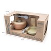 Dantoy Bio-Toy Pretend Play Dinner Set 22 Pieces, Eco-conscious Toys