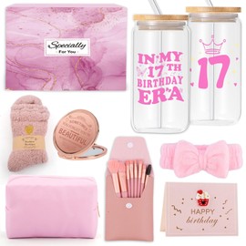 17 Year Old Girl Birthday Gifts, Happy 17th Birthday Gifts for Teen Girls, Sweet Gift Ideas for 17 Year Old Girl Born in 2008, 17th Birthday Christmas Gift for Daughter Niece Sister Granddaughter