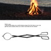 Fireplace Tong Iron Campfire Firewood Tong Log Grabber with Enlarging
