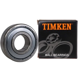 2PCS TIMKEN 6203-ZZ Double Metal Seal Bearings 17x40x12mm, Pre-Lubricated and Stable Performance and Cost Effective, Deep Groove Ball Bearings.
