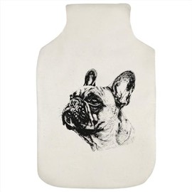 'French Bulldog Portrait' Hot Water Bottle Cover (HW00033932)