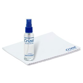 Crizal Eyeglass Lens Cleaner Kit, Doctor Recommended for Anti Reflective Lenses and Coating, 2oz Crizal Spray w/Crizal XL Microfiber Cloth, 1pk
