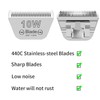 10W Wide Blades for Dog Grooming Blades Compatible with Andis,Oster