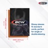 BCW Elite2 Glossy Card Sleeves – Orange | 100ct |
