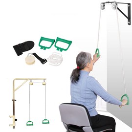 Wytino Polea de Ejercicios Rehabilitación del Hombro Entrenador de la polea para la rehabilitación del Manguito rotador Rehabilitación del Brazo de Ejercicios Flexibilidad de los