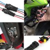Aussel 300PCS Waterproof Car Electrical Connector, 1 2 3 4