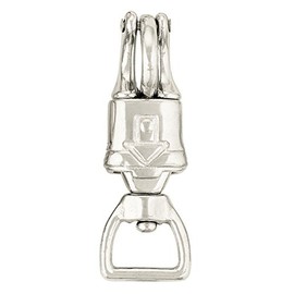 Weaver Leather #1001 Panic Snap , Nickel Plated, 1"