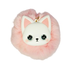 Pandachilla Multila Handmade, Super Kawaii Cat Bag Charm Keychain, Devonlex