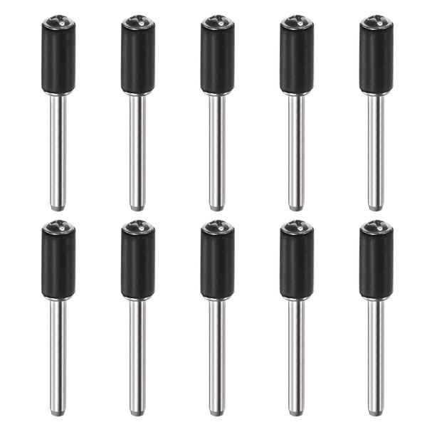 QUARKZMAN 1/4 Inch Sanding Drum Rubber Mandrels 1/8 Inch Shank