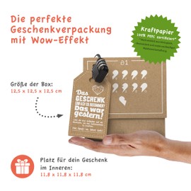 SURPRISA Gift box, puzzle box for gifts and vouchers for Mother's Day, birthday, to make your mum a very special joy