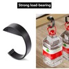KISOY 2PCS C Shape Purse Hook for Table Handbag Hanger