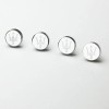 KA 4pcs Maserati Car License Plate Frame Bolts Fastener Anti-Rust