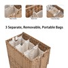Laundry Hamper with Wheels&Lid, 50.2 Gallons(190L) Rolling Laundry Basket with