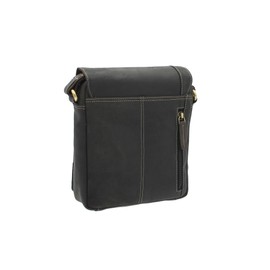 Visconti Compact Leather Messenger / Travel Bag S7 Oil Brown