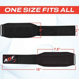 AQF Weight Lifting Wrist Wraps - 15” Professional Grade Neoprene Wrist Support for Gym Training, Bodybuilding, Gymnastics Calisthenics, and Deadlift Weightlifting, – Gym Straps for Men & Women