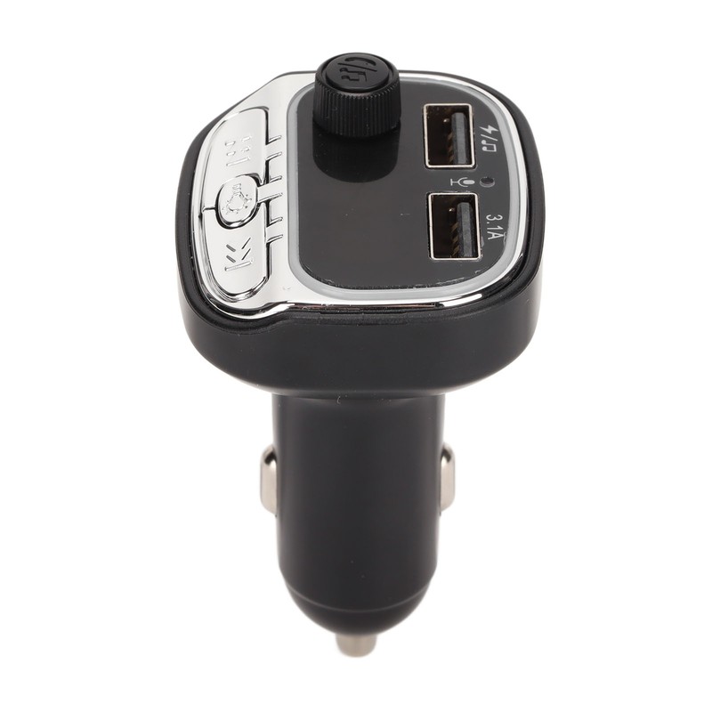 Car MP3 Player Hands Free Stereo QC3.0 Fast Charging Bluetooth