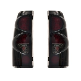 PAANLOK Boine Tail Light Compatible With 1999-2006 Chevy Silverado 1500 2500 3500 GMC Sierra 1500 2500 Driver and Passenger Side Rear Light Brake Lamps(OE Smoke Lens)