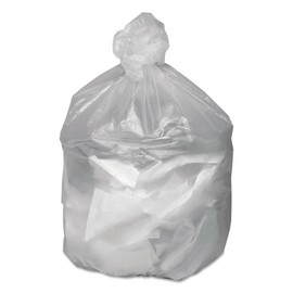 Good 'n Tuff GNT4348 High Density Waste Can Liners, 56gal, 14 Microns, 43 x 46, Natural, 200/Carton