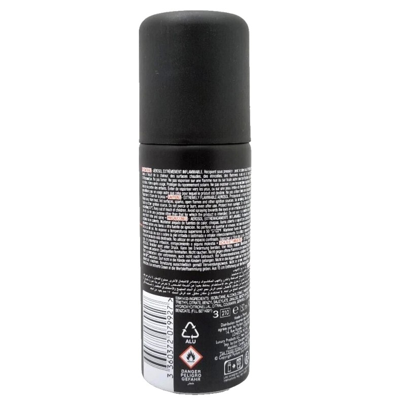 GUY LAROCHE DRAKKAR NOIR DEODORANT INTENSE COOLING SPRAY FOR MEN