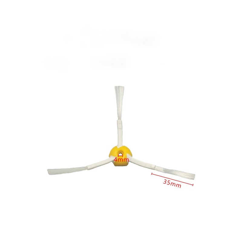 3 Pack Side Brushes for iRobot Roomba 500/600/700 Series, Replacement