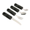 4pcs Special Supplies Adaptive Utensils Stainless Steel Slip Resistance Weighted