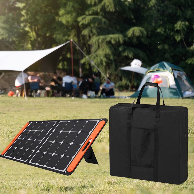 Rilime Solar Panel Storage Bag Compatible with Jackery Solars Panel