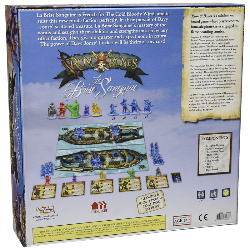 Rum & Bones La Brise Sanguine Board Game