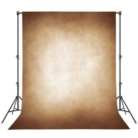 Haboke Abstract Latte Brown Professional Photography Backdrop for Adult Portrait Photo Props Booth Background Photoshoot Studio with Thick Ployester Fabric Roller Pocket on Top (8x10 ft)