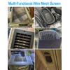 2Pack 5Mesh 10'' x 14'' Wire Mesh Screen, 304 Stainless