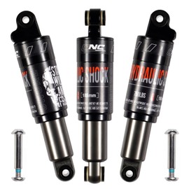 CNCLOL Mountain Bike Rear Shock 120mm/125mm/150mm/165mm/185mm/190mm/200mm,Bicycle Shock Absorber- Hydraulic Rear Suspension Shock for Mtb/Mtn/ebike/Dmn.