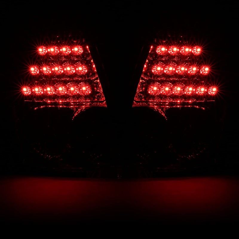 AmeriLite LED Chrome Replacement Taillights Set For Chrysler 300/300C -