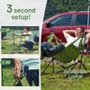 Timber Ridge Hammock Camping Chair with Adjustable Backrest, Heavy Duty