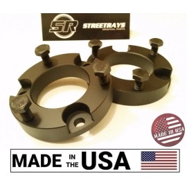 StreetRays [Originals] [SR] 1.5" Front Leveling Spacer Lift Kit FOR 05-23 Tacoma FJ Cruiser 4WD 2WD BLK