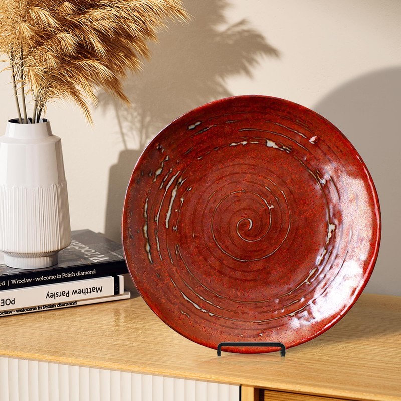 Large Plate Holder Display Stand - 10 inch Tall Plate