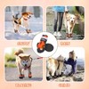 Dog Shoes, FISHOAKY Dog Shoes for Large Dogs, 360°Anti Slip