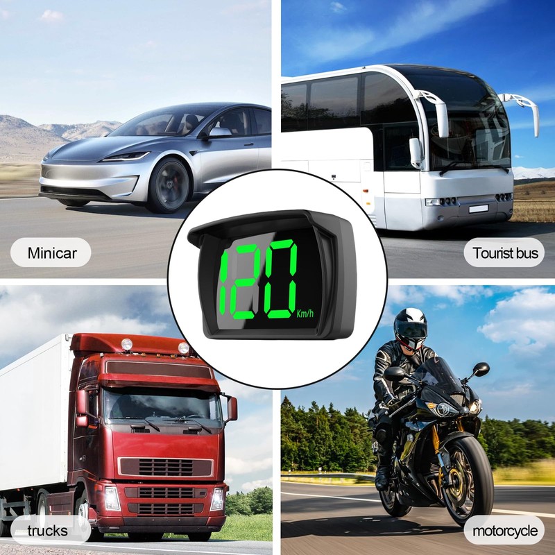 Digital GPS Speedometer,HUD Heads up Display Car MPH,Car Real-Time Speedometer