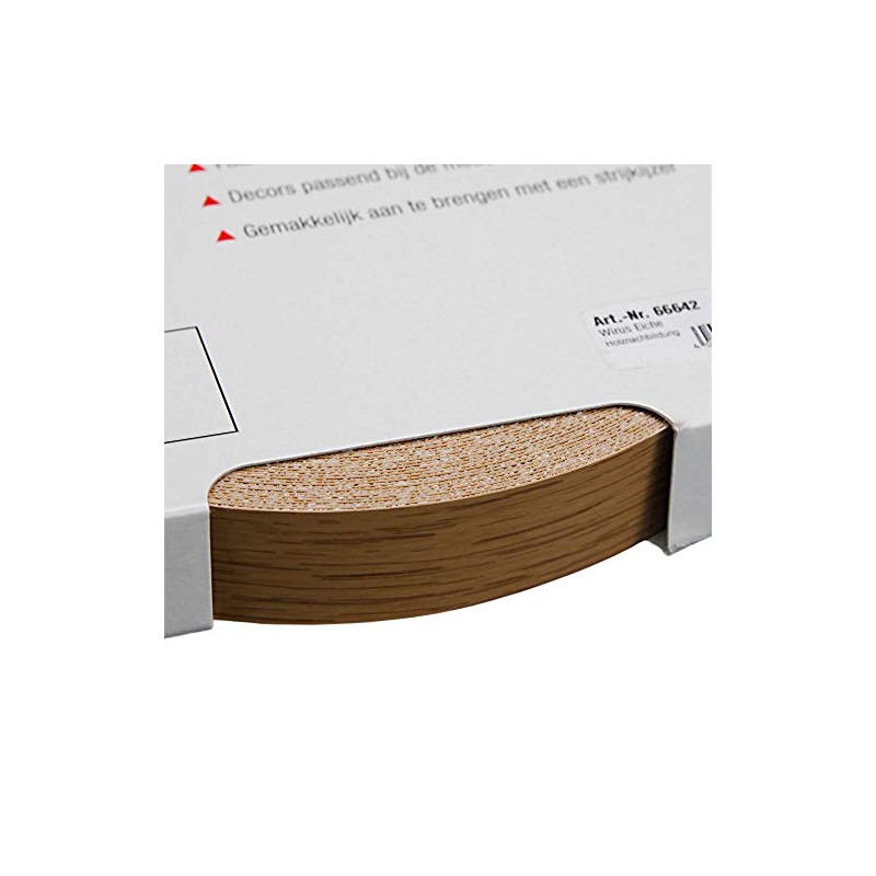 Edge Bucket for Furniture Panels and Shelves – Oak 25