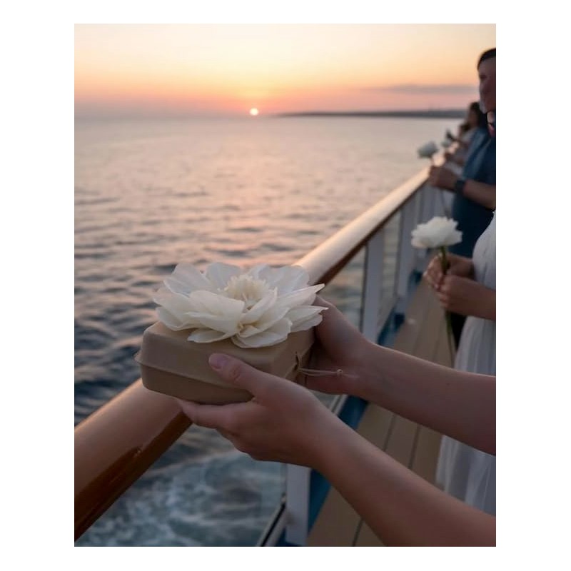 Biodegradable Water Burial Urn Kit - Cruise Approved | Ocean