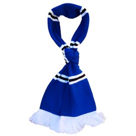 Generisch Hamburg, Bielefeld Bar Scarf (Bar Scarf), 01, Blue, White, Black, L, Blue, white, black