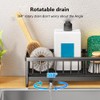 Tookie Sink Caddy kitchen Organzier, Quick-Dry Sponge Caddy Organizer with