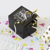 FETTIPOP DIY Gift Box, Gift Carton, Exploding confetti (Premium White),