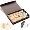 "Nest Luxe Silverware Set in Box - Set of 4