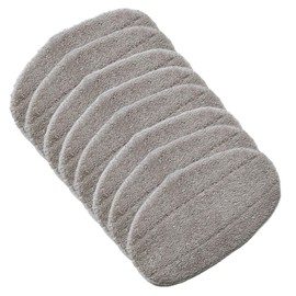 OrangeClub CleanTenso Replacement Pads Steam Mop Cover for Deep Pore Cleaning, Steam Mop Replacement with Velcro Base (Pack of 8)