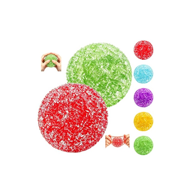 Bola de estrés crujiente, blanda moldeable de Waxberry