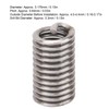 50Pcs Wire Thread Insert Stainless Steel Bushing Screw Hole Repair